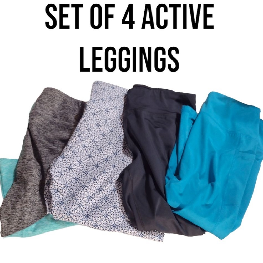 Bundle Deal! Set of 4 Capri Leggings